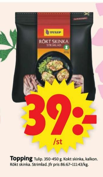 ICA Supermarket Tulip Toppings erbjuda