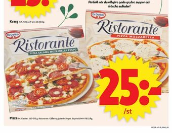 ICA Supermarket Ristorante Pizza erbjuda