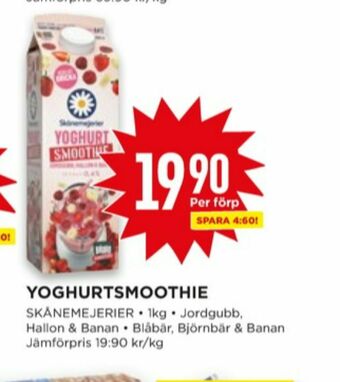 Willys Skånemejerier Smoothie erbjuda