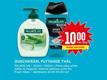 Willys Palmolive Tvål flytande erbjuda