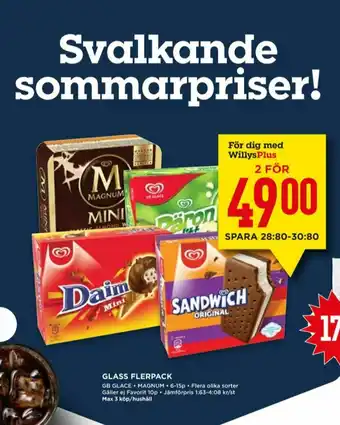 GB Päronsplitt Glasspinnar