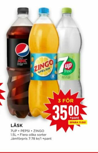 Willys Pepsi Max Läskedryck erbjuda