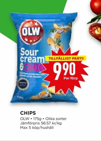 Willys OLW Chips erbjuda