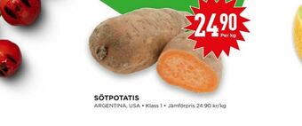 Willys Sötpotatis erbjuda