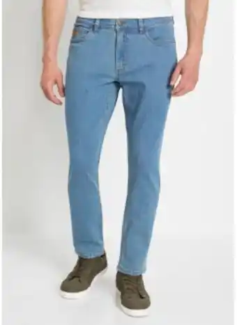 Bonprix Stretchjeans, smal passform, avsmalnande ben erbjuda