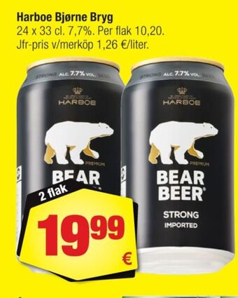 Calle Bear beer strong öl erbjuda