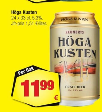 Calle Höga kusten öl erbjuda