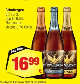 Calle Belgian pale ale öl erbjuda