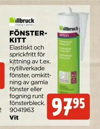 Fönster- kitt