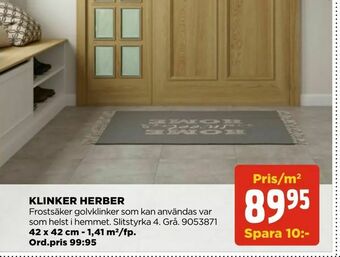 Jem&Fix Klinker herber erbjuda
