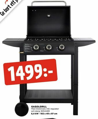 Jem&Fix Gasolgrill erbjuda