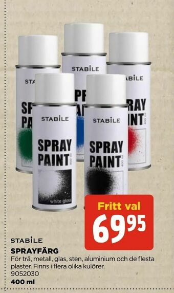 Jem&Fix Sprayfärg erbjuda
