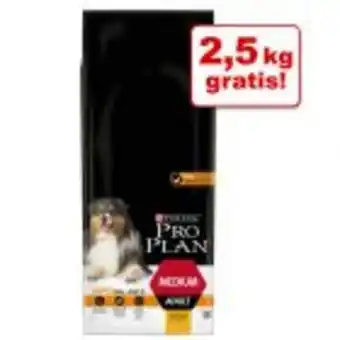 Zooplus 12/14 kg pro plan hundmat + 2/2,5 kg på köpet! purina pro plan erbjuda