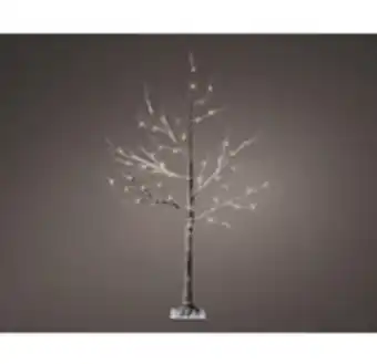 Ljusträd lumineo varmvit led 125cm vit