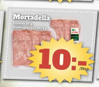 Bonum Matmarknad Mortadella erbjuda
