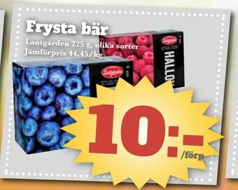 Frysta bär