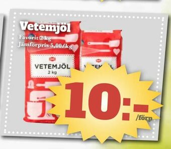 Bonum Matmarknad Vetemjöl erbjuda