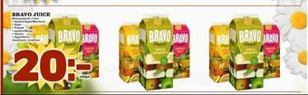 Bonum Matmarknad Bravo juice erbjuda