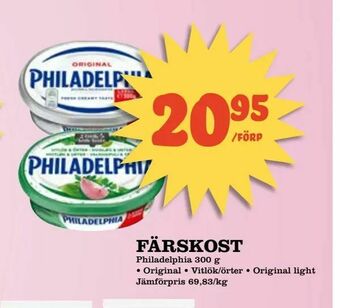 Bonum Matmarknad Färskost erbjuda