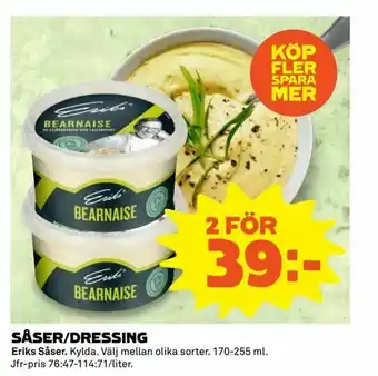 Coop Extra Såser/dressing erbjuda