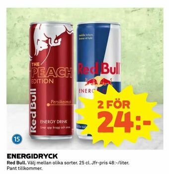 Coop Extra Energidryck erbjuda