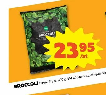 Coop Forum Broccoli erbjuda