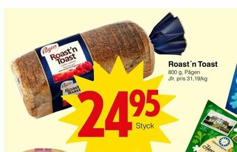 Matöppet Roast'n Toast erbjuda