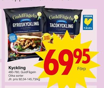 Matöppet Kyckling erbjuda