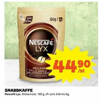 Coop Extra Snabbkaffe erbjuda
