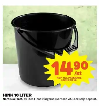 Hink 10 liter