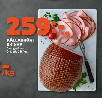 Coop Forum Källarrökt skinka erbjuda
