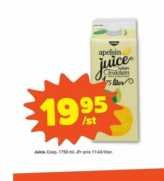Coop Forum Juice erbjuda
