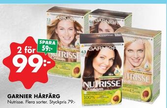 ÖoB Garnier hårfärg erbjuda