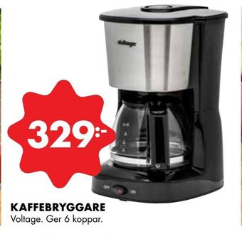 ÖoB Kaffebryggare erbjuda