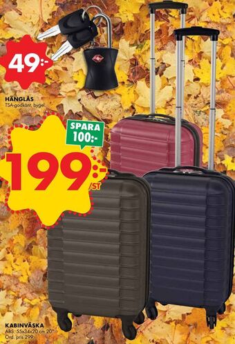 ÖoB Kabinväska erbjuda