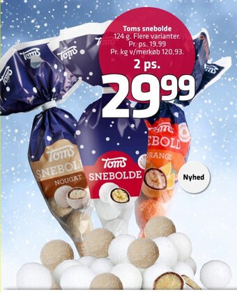 Fleggaard Toms Snebolde erbjuda
