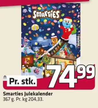 Fleggaard Smarties Julekalender erbjuda
