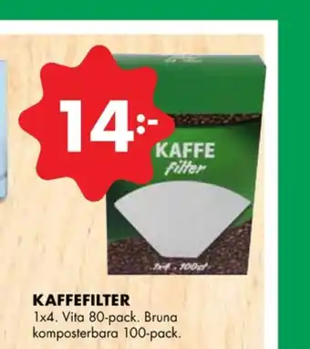 ÖoB Melitta kaffefilter erbjuda