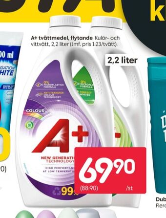 A+ tvättmedel flytande