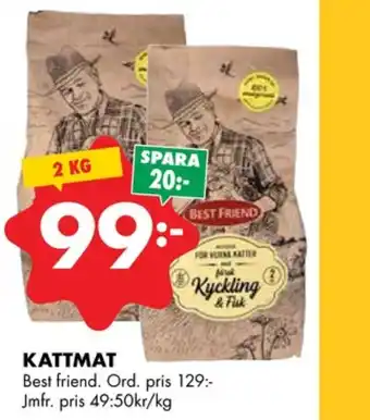 ÖoB Best friend kattmat erbjuda