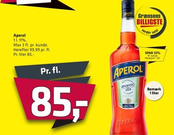 Fleggaard Aperol erbjuda