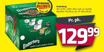 Fleggaard Underberg erbjuda