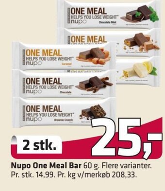 Fleggaard Nupo One Meal Bar erbjuda