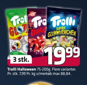 Fleggaard Trolli Halloween erbjuda