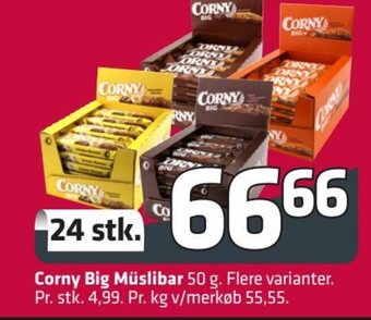 Fleggaard Corny Big Müslibar erbjuda