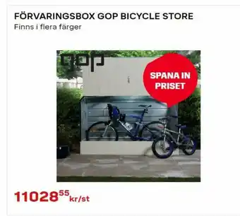 Förvaringsbox GOP Bicycle Store