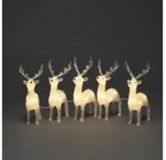 Hornbach Renar konstsmide 40 varmvita led akryl belysningslängd 400cm 5st ip44 erbjuda