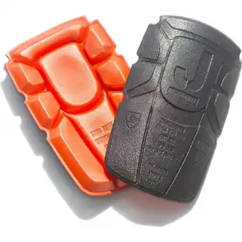 Knäskydd 9943 fun jobman orange/svart