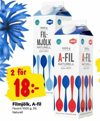 City Gross Filmjölk, A-fil erbjuda