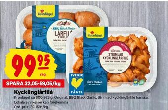 City Gross Kycklinglårfilé erbjuda